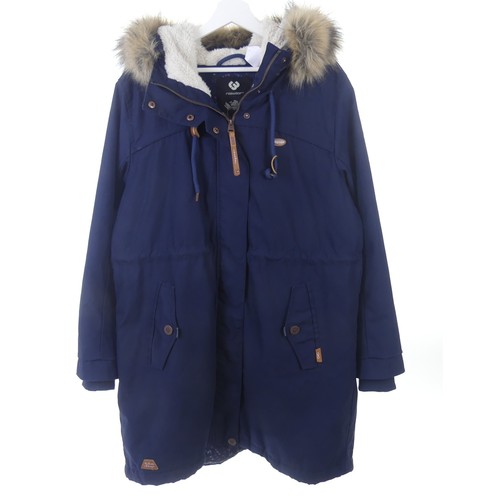 Ragwear coat parka - parka, blue