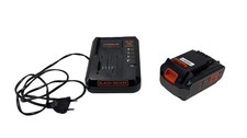 BLACK+DECKER Akku Ersatzakku 8 V/4,0Ah Li-Ion inkl. Ladegerät