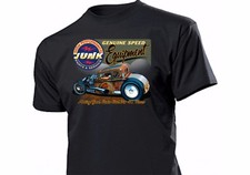 Hot Rod Garage Shirt Rat Rod Rockabilly Custom Junk Flathead Genuine Speed Gear