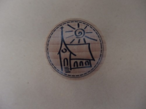 Butterer stempel rund - 3,