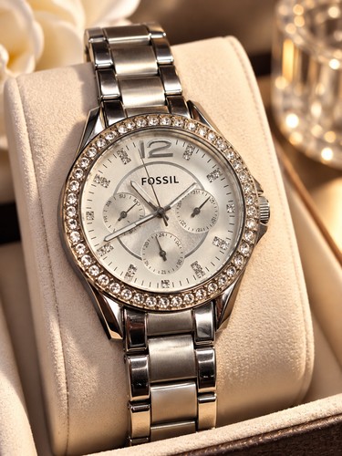 Fossil riley damenuhr - fossil,