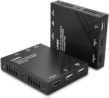LINDY 120 M Cat.6 HDMI 4K30 & USB KVM Extender