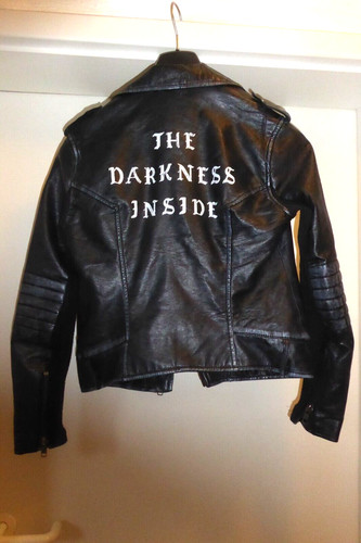 Biker jacke the darkness - biker,