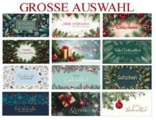 Viel Auswahl! Geschenkgutscheine Weihnachten Gutscheinkarten Kosmetik Wellness