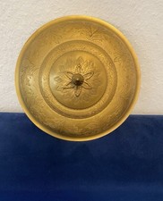 Vintage Wanddeko Metall gold