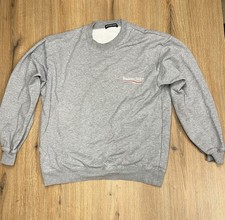 Balenciaga Sweatshirt Political Grau