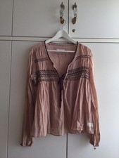Odd Molly Bluse Gr. 3 L Gr. 40 beige gesmokt