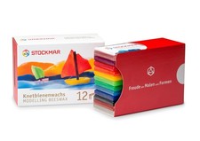 12 Knetbienewachstafeln von