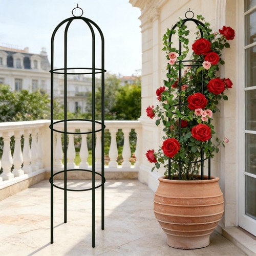Garten metall obelisk - metall,