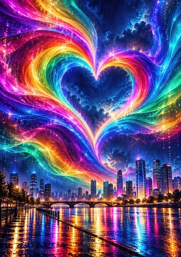 Pride poster regenbogen - poster, a3
