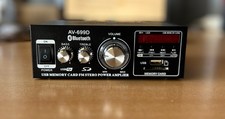 AV-699BT 400W 2CH Bluetooth Home HiFi Stereoverstärker Unterstützung