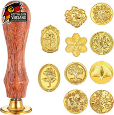 Wachssiegel set stempel - set, 10