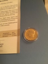 USA HALF DOLLAR 2017 P "JOHN F. KENNEDY", VERGOLDET