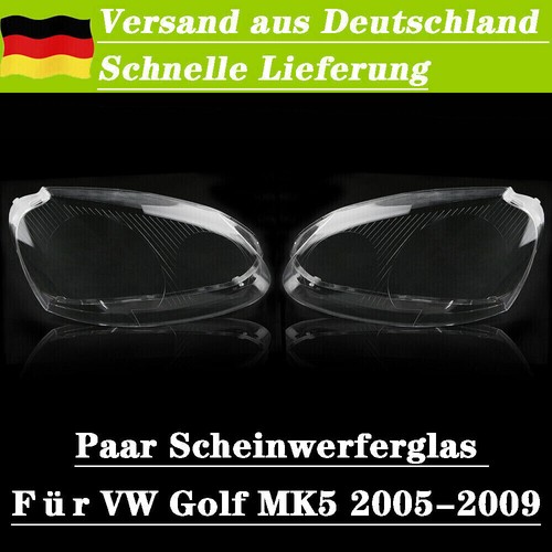 Paar klar scheinwerferglas - paar,