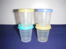 Tupperware Wichtel  Restedosen  Behälter  je 50ml   4er Set