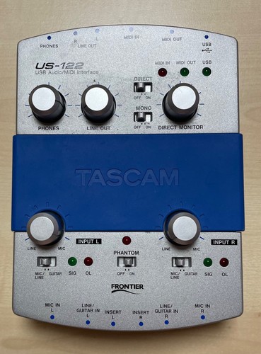 Tascam 122 usb audio - tascam, audio/midi