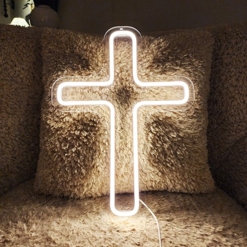 Heiliges kreuz led neon - kreuz,