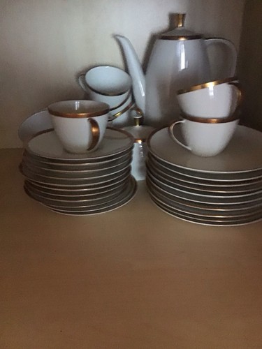 Goldrand kaffeeservice für - kaffeeservice,