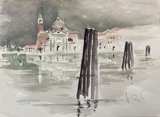 Aquarell, San Giorgio Maggiore