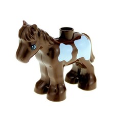 1x Lego Duplo Tier Pferd