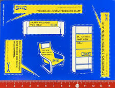 Aufkleber/Sticker:   Ikea
