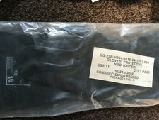 Neu & SuperQualität CBRN Gummi Schutzhandschuhe Armee ABC Anzug Atomstrahlung