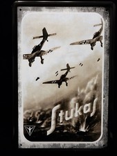 Blechschild  Stukas Flugzeug