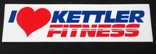 Werbe-Aufkleber I love Kettler