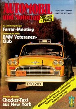 Automobil Chronik 09/1984 Triumph Knirps Bugatti T44 Suzuki RE 5 Opel Diplomat