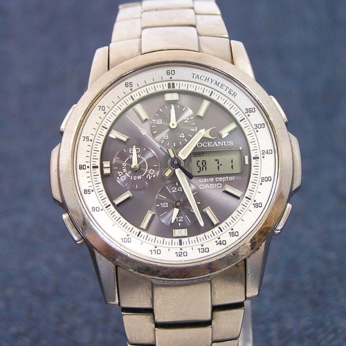 Casio ocw 500tdj oceanus - casio, ocw-500tdj