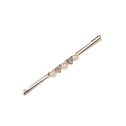 Jugendstil stabbrosche gold - stabbrosche, in