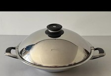 AMC Wok Pfanne Mit Deckel für