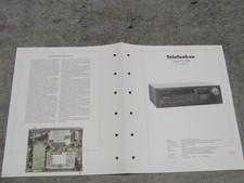 Sammelblatt Telefunken Radio
