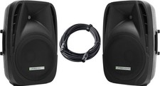 2x PRONOMIC PH12A AKTIV DJ PA BOXEN MP3 BLUETOOTH USB MONITOR BÜHNE LAUTSPRECHER