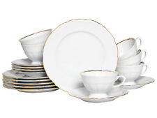 CreaTable - Maria Theresia - Kaffeeservice 18-tlg (Gold)