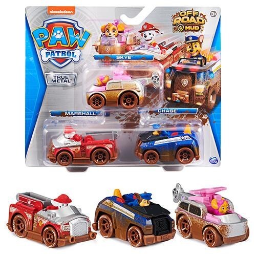 Paw patrol true metal 3er - true, pack