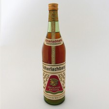 Scharlachberg Meisterbrand, Bingen am Rhein, deutscher Weinbrand, 60/70er Jahre