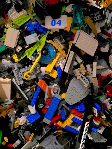 Lego gemischte bausteine - 1, kg