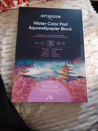 Aquarell papier blick von - aquarell,
