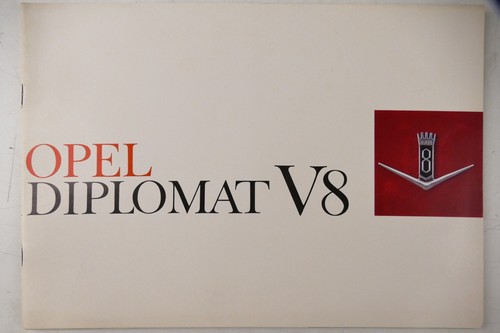 Opel diplomat 1964 katalog - opel,