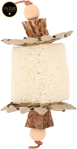 Vogel kauspielzeug aus - aus, luffa