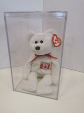 Beany babie Ty, Maple, Canada-Teddy mit Box, 1996, Braune Nase, unbesp.