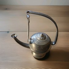 Öllampe Zinn Petroleumlampe Zinn mit Aufhänger und Punze.