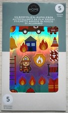 Sticker Aufkleber Silberfolie