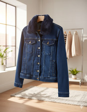 Jeansjacke elastische Ware