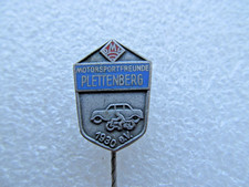 alte Anstecknadel - ADAC - DMV MSF Plettenberg - Motorsportfreunde 1930