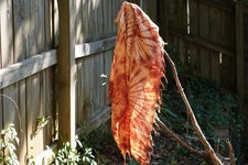 Vintage Schal/Tuch, Rostrot