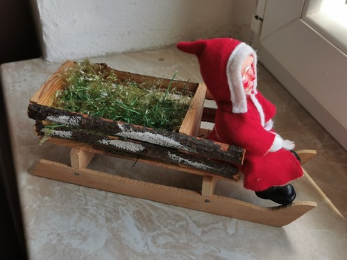 Vintage weihnachtsmann - vintage,