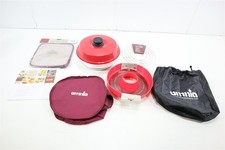 Omnia Camping-Backofen Kocher Backform Spar-Set 2 Liter 5tlg. Camping Wohnwagen 