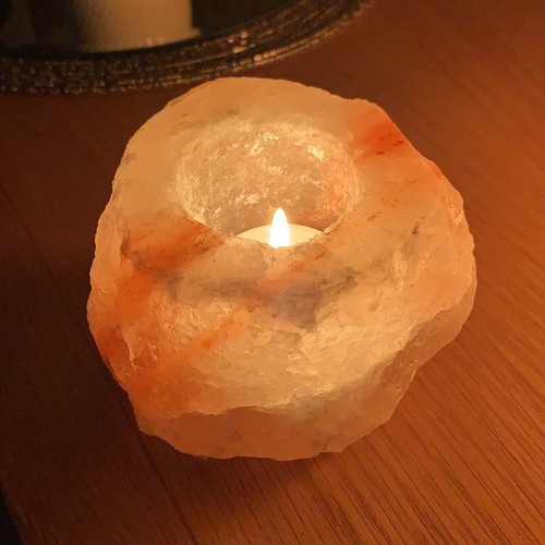 Himalaya salz kerzenhalter - salz,